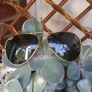 Ray-Ban Aviator Classic brown Lens /Gold Frame …